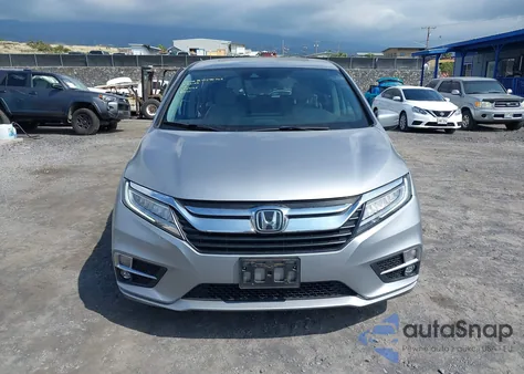 2019 Honda Odyssey Touring из США, поврежденный, VIN 5FNRL6H81KB070459